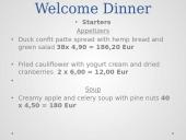 Project Catering 7 puslapis