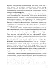 Apkaltos proceso teisinis reguliavimas ir jo problemos Lietuvos Respublikos teisinėje sistemoje 9 puslapis