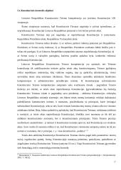 Lietuvos Respublikos Konstitucinis Teismas teisėsaugos institucijų sistemoje 17 puslapis