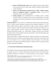 Lygių galimybių institucijų plėtra ES 20 puslapis