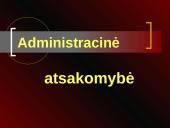 Administracinė teisė skaidrės 17 puslapis