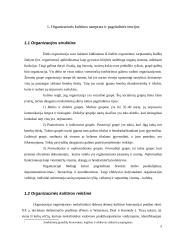 Organizacinės kultūros įtaka darbuotojų pasipriešinimui pokyčiams 5 puslapis