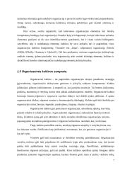 Organizacinės kultūros įtaka darbuotojų pasipriešinimui pokyčiams 7 puslapis