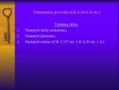 Prievolės samprata, esmė, elementai 20 puslapis