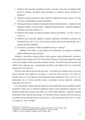 Prievolėms keliami reikalavimai ir jų įtaka sutarčių galiojimui 17 puslapis
