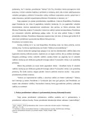 Sėkmingo parlamentinės sistemos veikimo prielaidos 6 puslapis