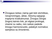 Žmogaus problema amžių kaitoje 15 puslapis