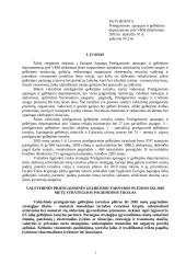 Valstybinės priešgaisrinės gelbėjimo tarnybos plėtros iki 2010 metų strategija  3 puslapis