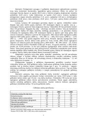 Valstybinės priešgaisrinės gelbėjimo tarnybos plėtros iki 2010 metų strategija  6 puslapis