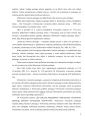 Informacinių technologijų panaudojimas viešojo sektoriaus institucijose 6 puslapis