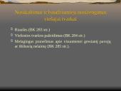 Nusikaltimai ir baudžiamieji nusižengimai viešajai tvarkai LR BK XL SKYRIUS  3 puslapis