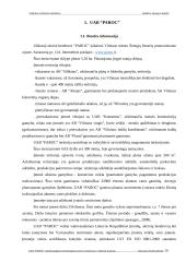 Aplinkosauginis technologinio proceso vertinimas ir siūlymai jį gerinti 8 puslapis