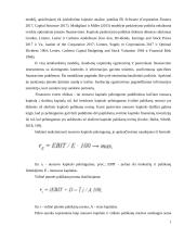 "Apranga" įmonės kapitalo kainos nustatymas 7 puslapis