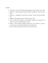 Bendrojo ugdymo mokyklos sportinio ugdymo turinio modernizavimas  7 puslapis