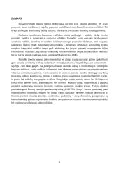 Drabužių gamybos ir prekybos kompanijos „INDITEX Group“ finansinės būklės analizė 6 puslapis