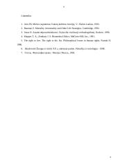 Eutanazijos problema. Ar leistina žmogui pasitraukti iš gyvenimo savo noru? 8 puslapis