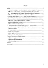 Finansinės veiklos analizės svarba ir įtaka turto ir verslo vertei 2 puslapis