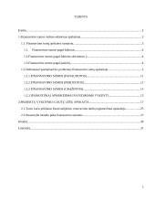 Finansavimo sumų apskaitos problemos viešajame sektoriuje