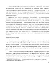 Google's competėtive advantage - employer branding 6 puslapis