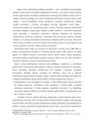 Nusikalstamumo prevencijos įkalinimo įstaigose plėtros strateginis valdymas 8 puslapis