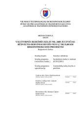 Valstybinės reikšmės kelio nr. 2608 Jucevičiai-Būdvietis-Derviniai ruožo nuo 5,7 iki 9,00 km rekonstrukcijos projektas 2 puslapis