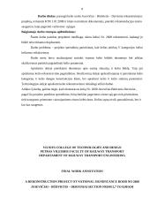 Valstybinės reikšmės kelio nr. 2608 Jucevičiai-Būdvietis-Derviniai ruožo nuo 5,7 iki 9,00 km rekonstrukcijos projektas 8 puslapis