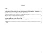 Viešojo administravimo įstaigų veiklos raida