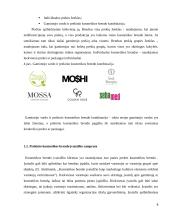 Lietuviškų kosmetikos prekinių ženklų įvaizdžio vertinimas 8 puslapis