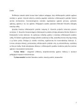 Kūno kultūros pedagogas kaip reflektuojantis praktikas 2 puslapis