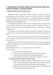 Kūno kultūros mokytojo vaidmuo mokinių fiziniam aktyvumui skatinti mokykloje 5 puslapis