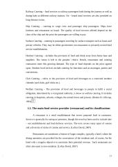 Improvement of food services at “Pitarija Fire Place” to increase consumers satisfaction 13 puslapis