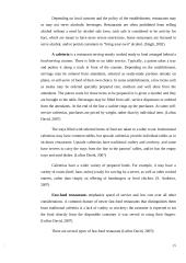 Improvement of food services at “Pitarija Fire Place” to increase consumers satisfaction 15 puslapis