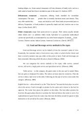 Improvement of food services at “Pitarija Fire Place” to increase consumers satisfaction 18 puslapis