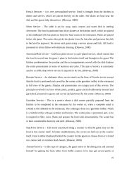 Improvement of food services at “Pitarija Fire Place” to increase consumers satisfaction 19 puslapis