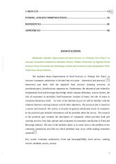 Improvement of food services at “Pitarija Fire Place” to increase consumers satisfaction 3 puslapis