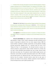 Improvement of food services at “Pitarija Fire Place” to increase consumers satisfaction 8 puslapis