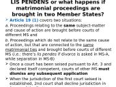 Matrimonial matters (under the Brussels IIbis) 20 puslapis