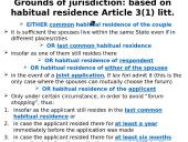 Matrimonial matters (under the Brussels IIbis) 5 puslapis