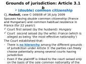 Matrimonial matters (under the Brussels IIbis) 9 puslapis