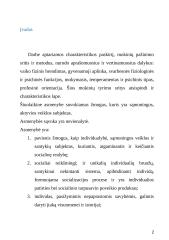 Mokinio pedagoginė psichologinė charakteristika 2 puslapis