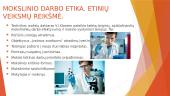 Mokslinio darbo ir mokslininko etika 8 puslapis