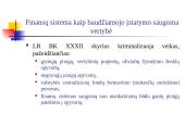 Baudžiamoji teisė (specialioji dalis). Nusikaltimai ir baudžiamieji nusižengimai finansų sistemai 3 puslapis