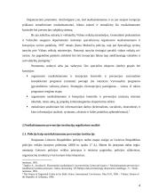 Nusikaltimų prevencijos teisinis reglamentavimas 4 puslapis