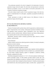 Ketvirtųjų klasių moksleivių geometrinių vaizdinių lygiai 8 puslapis