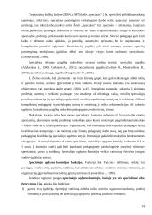 Specialiosios pedagoginės pagalbos organizavimo aspektai  14 puslapis