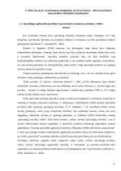 Specialiosios pedagoginės pagalbos organizavimo aspektai  17 puslapis