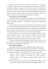 Specialiosios pedagoginės pagalbos organizavimo aspektai  4 puslapis