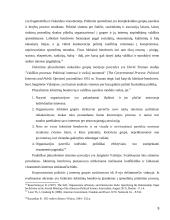 Politinio lobizmo efektyvumas Lietuvoje 9 puslapis