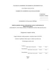 Priešgaisrinių durų atsparumo ugniai vertinimas ir prognozavimas 2 puslapis