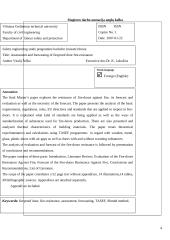 Priešgaisrinių durų atsparumo ugniai vertinimas ir prognozavimas 4 puslapis